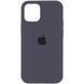 Чехол Silicone Case Full Protective для Apple iPhone 14 Plus (6.7") Dark Gray 555-04047 фото