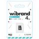 Карта пам'яті microSDHC Wibrand 4Gb class 4 WICDC4/4GB фото 2