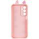 Чехол TPU Toys Case with Ears для Xiaomi Redmi A3 Light Pink 777-03912 фото 3