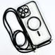 Чехол Crossbody Lanyard with Magsafe с шнурком для iPhone 14 Pro Max Black 214-02655 фото