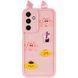 Чехол TPU Toys Case with Ears для Xiaomi Redmi A3 Light Pink 777-03912 фото 2