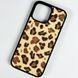 Шкіряна накладка Leopard Leather Magnetic для iPhone 13 Pro Max Color №1 207-00224 фото