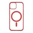 Силиконовый чехол Clear Color Case with MagSafe для iPhone 15 Pro Красный 214-00441 фото