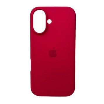 Силиконовый чехол для iPhone 16 Maroon 666-01173 фото