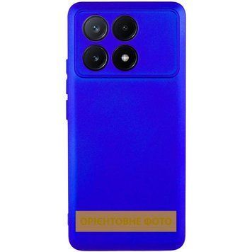 Чехол TPU GETMAN Liquid Silk Full Camera для Xiaomi Poco X6 / Note 13 Pro 5G Синий / Iris ILSO-00000081490-10 фото
