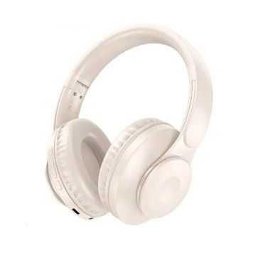 Бездротові накладні навушники HOCO W45 Enjoy BT headset Milky White 656-03811 фото