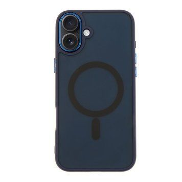 Чохол Space Magnetic Color з Magsafe для iPhone 16 Plus Синій 214-03104 фото