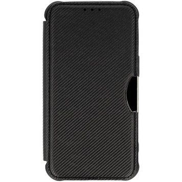 Кожаный чехол-книжка GETMAN Razor (PU) для Xiaomi Redmi 13 4G / Poco M6 4G Black 777-07697 фото