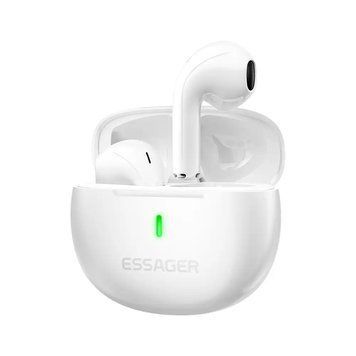 Бездротові навушники TWS ESSAGER Shining SL02 White EEJTW-SL02 фото