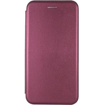 Шкіряний чохол-книжка Classy для Xiaomi Redmi 12C Maroon 777-05786 фото