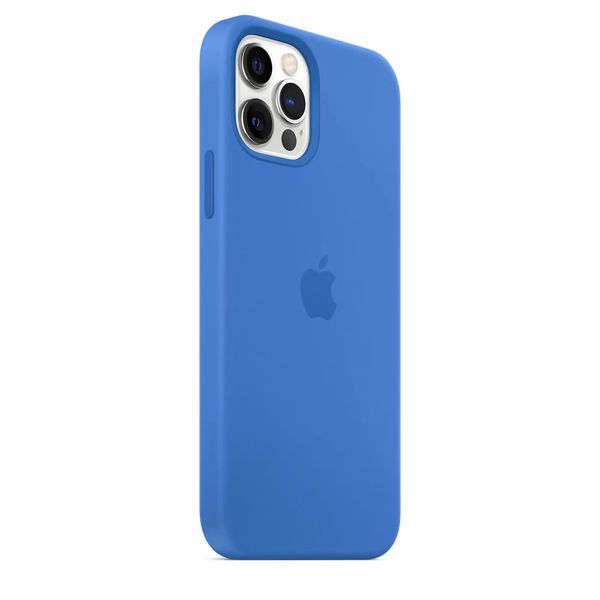 Силиконовый чехол для iPhone 12/12 Pro Azure 208-00401 фото