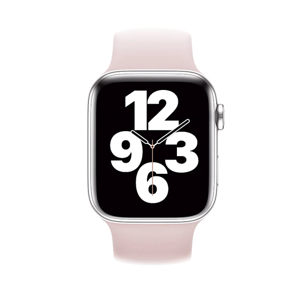 Силіконовий монобраслет для Apple Watch 42/44/45/49 mm 170 mm Пудровий 212-00319 фото