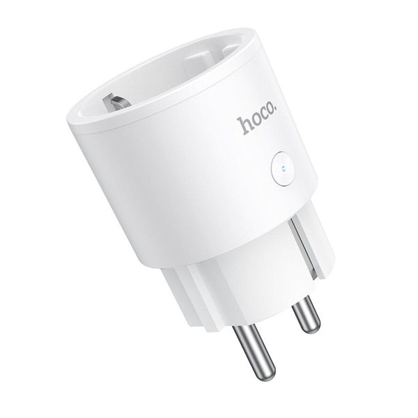 Смарт розетка HOCO AC16 Veloz smart socket(EU/GER) White 656-00206 фото