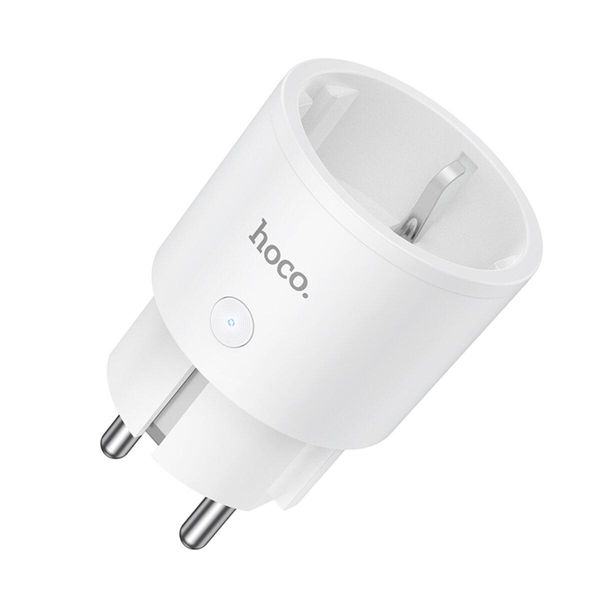 Смарт розетка HOCO AC16 Veloz smart socket(EU/GER) White 656-00206 фото