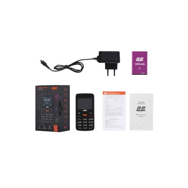 Мобильный телефон 2E T180 MAX Black (688130251051) 688130251051 фото