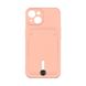 Чохол Colorfull Pocket Card з кишенею для карт для iPhone 13 Pink Sand 208-01844 фото