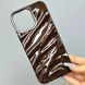 Чехол 3D Wavy Pattern Case для iPhone 14 Pro Brown 208-04948 фото