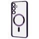 Чехол WAVE Metal Color Case with Magnetic Ring для Samsung Galaxy S25 Deep purple 656-08011 фото