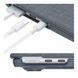 Накладка PC+Fabric AMO-TRI для MacBook Pro 16" 2024/2023/2021 (A2485/A2780/A2991) Grey 777-07749 фото 4