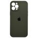 Силіконовый чохол з закритою камерою для iPhone 13 Pro Max Hunter Green 208-00770 фото