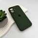 Силиконовый чехол с закрытой камерой для iPhone 17 Dark Green 666-04200 фото 4