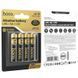 Батарейки Hoco JA1B AA (LR6) Alkaline 4 pcs Black ILSO-00000084301-1 фото 2