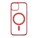 Силиконовый чехол Clear Color Case with MagSafe для iPhone 15 Pro Красный 214-00441 фото