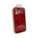 Силиконовый чехол с закрытой камерой для iPhone 17 Pro / 18 Pro (6.3") China Red 666-04250 фото 2