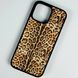 Шкіряна накладка Leopard Leather Magnetic для iPhone 13 Pro Max Color №2 207-00225 фото