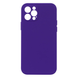 Силиконовый чехол с закрытой камерой для iPhone 12 Pro Violet 333-00812 фото