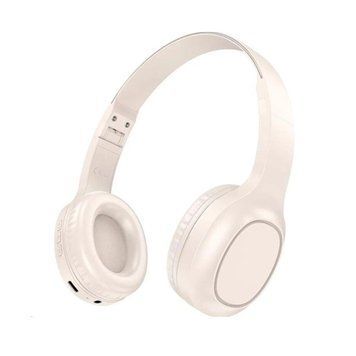 Беспроводные накладные наушники HOCO W46 Charm BT headset Milky White 656-03812 фото