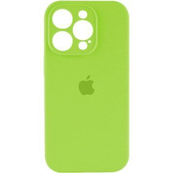 Силіконовий чохол з закритою камерою для iPhone 16 Pro Max Shiny Green 666-01328 фото