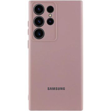 Чехол Silicone Cover Lakshmi Full Camera для Samsung Galaxy S25 Ultra Розовый 555-02122 фото