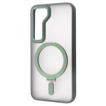 Чехол WAVE Attraction Case with Magnetic Ring для Samsung Galaxy S23 Green 656-05589 фото