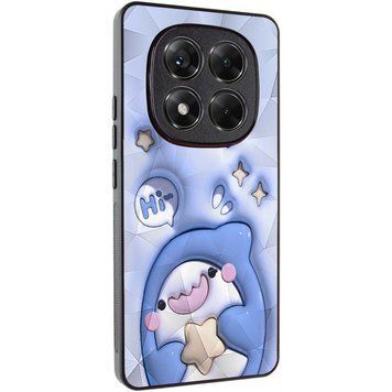 Чохол TPU+PC Prisma Fluffie для Xiaomi Redmi Note 14 Pro 4G Shark 777-03935 фото