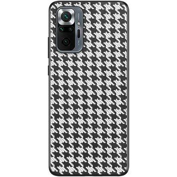 Чехол TPU+PC Grid для Xiaomi Redmi Note 10 Pro / 10 Pro Max White 555-02667 фото