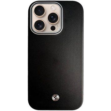 Чехол SGP PC+Leather with Magnetic Fit для Apple iPhone 15 Pro (6.1") Black ILSO-00000074876-1 фото
