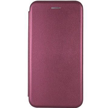Кожаный чехол-книжка Classy для Realme C55 Maroon 777-05737 фото