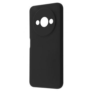 Чехол WAVE Full Silicone Cover для Xiaomi Redmi A3 Black 656-07512 фото