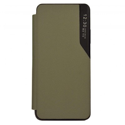 Чохол-книжка Business Fabric для Samsung A03s 2021 A037F Green 777-01066 фото