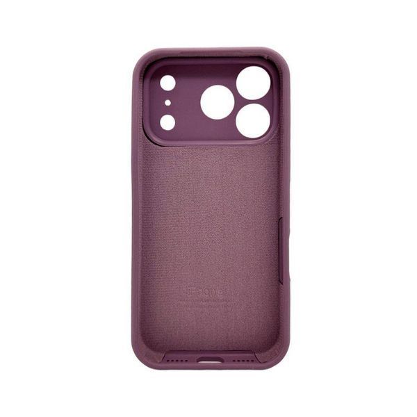 Силіконовий чохол з закритою камерою для iPhone 17 Pro Max Taro Purple 666-04351 фото