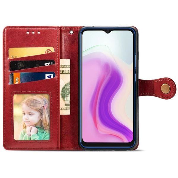 Кожаный чехол-книжка GETMAN Gallant (PU) для Xiaomi Redmi 5 Plus / Redmi Note 5 (Single Camera) Red 777-06449 фото