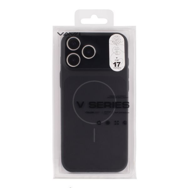 Чохол AG-Glass Lens Protection with Magsafe для iPhone 17 Pro Max Black 555-04399 фото