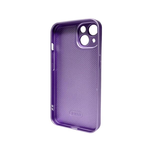 Чохол для смартфона AG Glass Matt Frame Color для iPhone 15 Light Purple 666-00637 фото