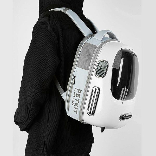 Рюкзак-переноска PETKIT Breezy2 Smart Cat Carrier white (P7704-W) 656-00198 фото