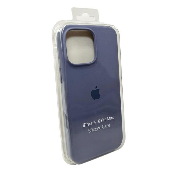 Силіконовий чохол для iPhone 16 Pro Max Lavender Grey 666-01276 фото