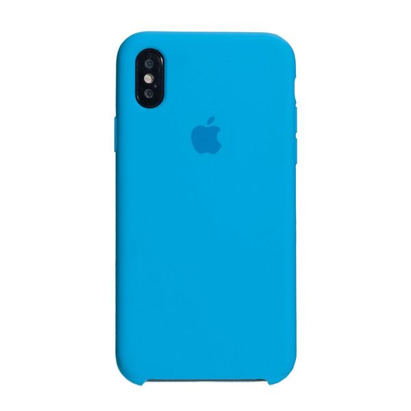 Силіконовий чохол для iPhone X/XS Blue 208-00105 фото