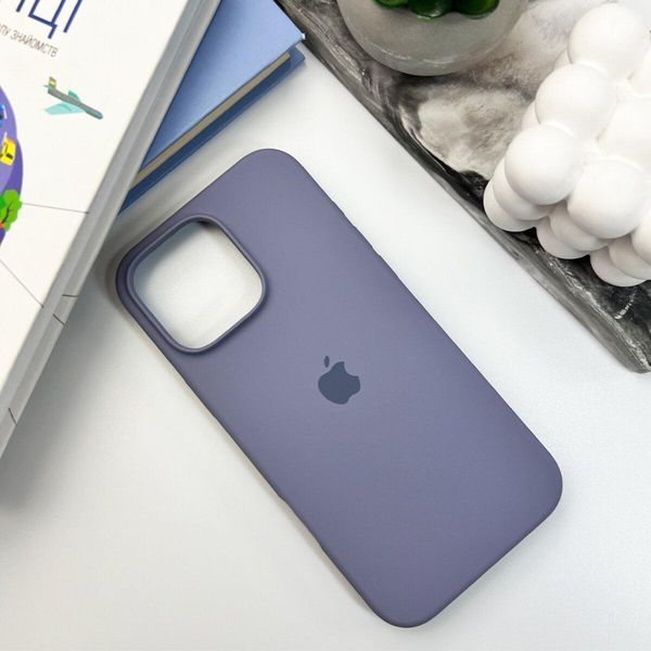 Силіконовий чохол для iPhone 16 Pro Max Lavender Grey 666-01276 фото