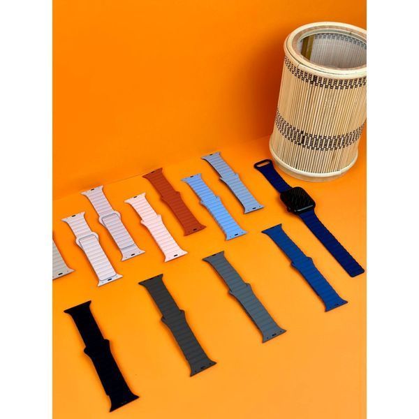 Силиконовый ремешок STR MagStrap Desing No1 для Apple Watch 38/40/41mm Blue 212-02811 фото