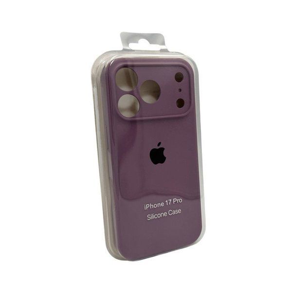 Силіконовий чохол з закритою камерою для iPhone 17 Pro Max Taro Purple 666-04351 фото